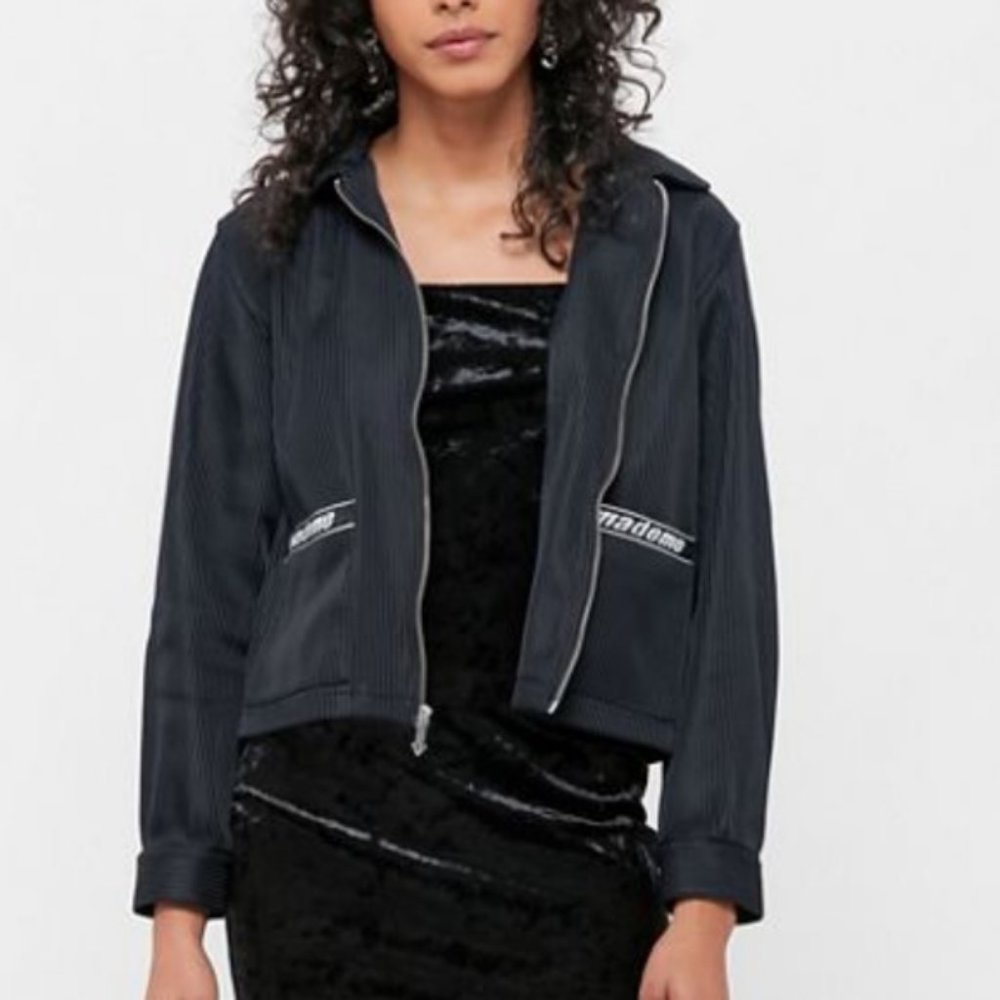 MadeMe Lenticular Zip-Front Work Jacket - Picture 2 of 10